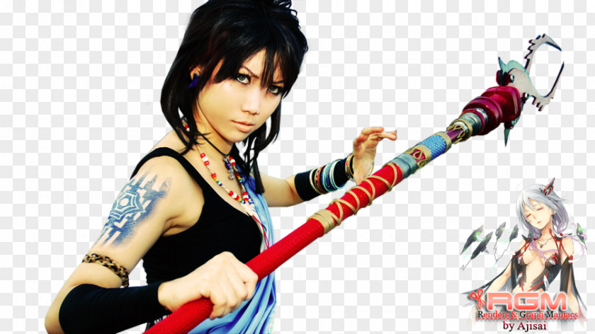 Final Fantasy XIII Oerba Yun Fang Cosplay Costume Photography PNG