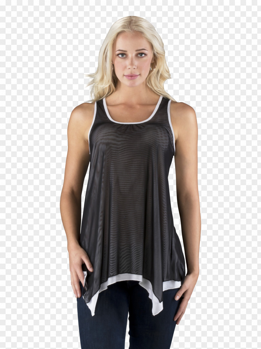 Layered Clothing T-shirt Sleeveless Shirt Shoulder Outerwear PNG