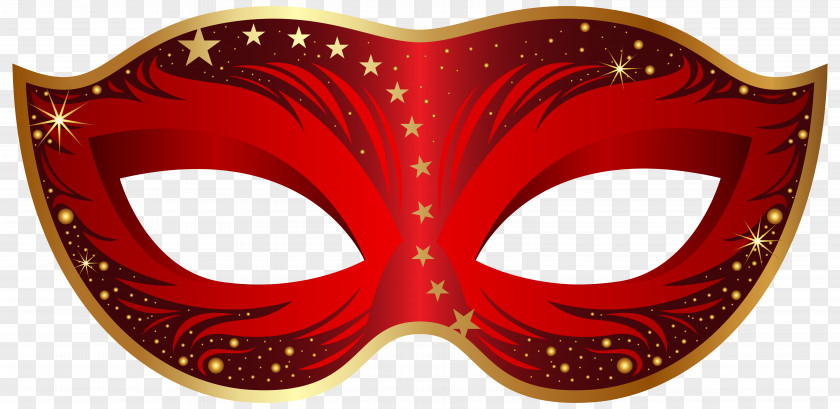 Red Carnival Mask Clip Art Image Of Venice PNG