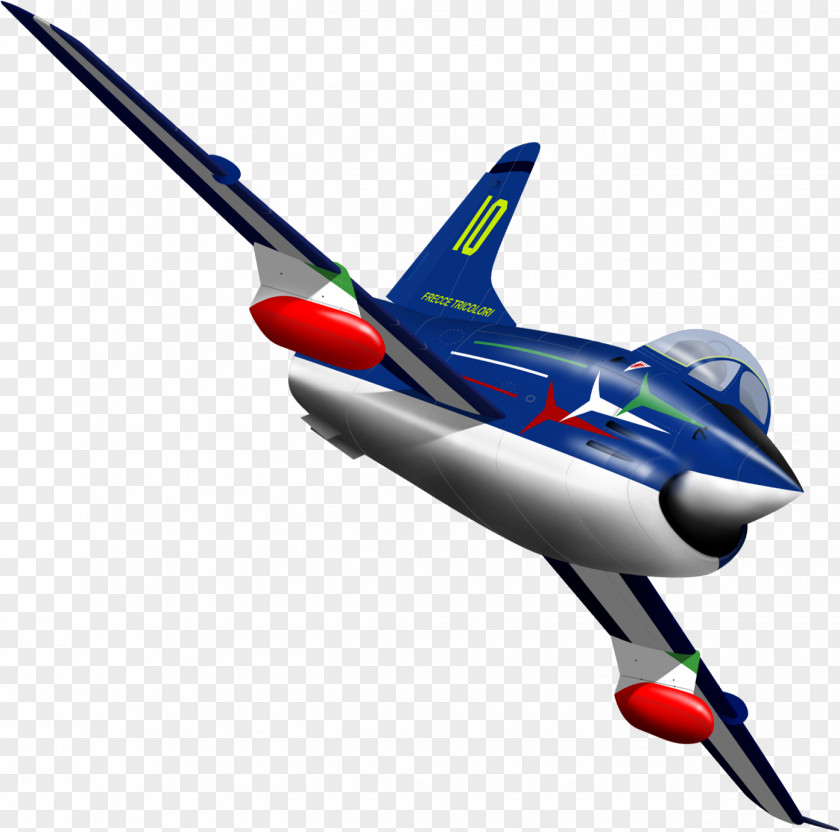 Aircraft Airplane Fiat G.91 Frecce Tricolori Clip Art PNG