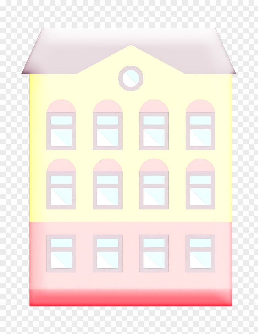 Apartments Icon Block City Element PNG