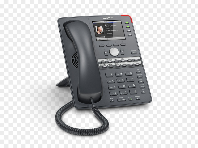 Business Telephone System Snom D725 (3916) VoIP Phone 760 PNG