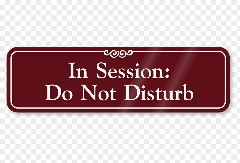 Do Not Disturb Yearbook Door Hanger Photography Publishing PNG