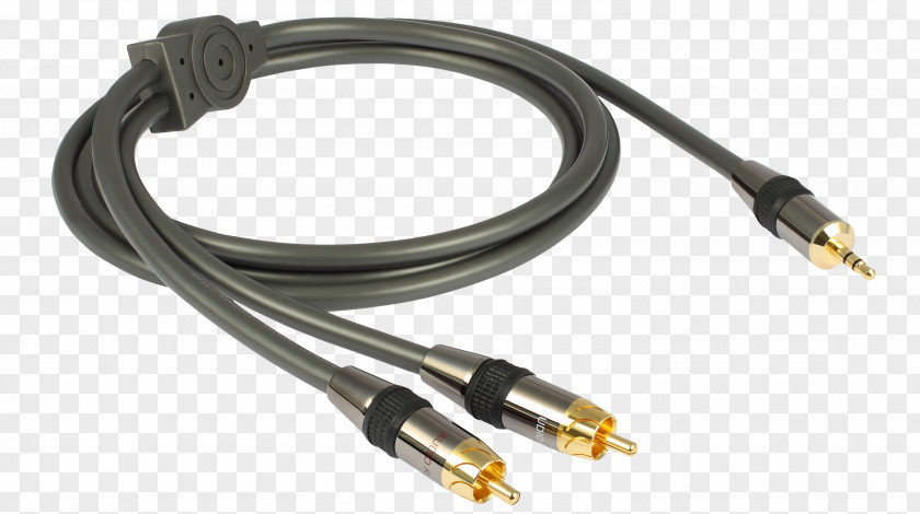 RCA Connector Phone Stereophonic Sound Electrical Cable PNG