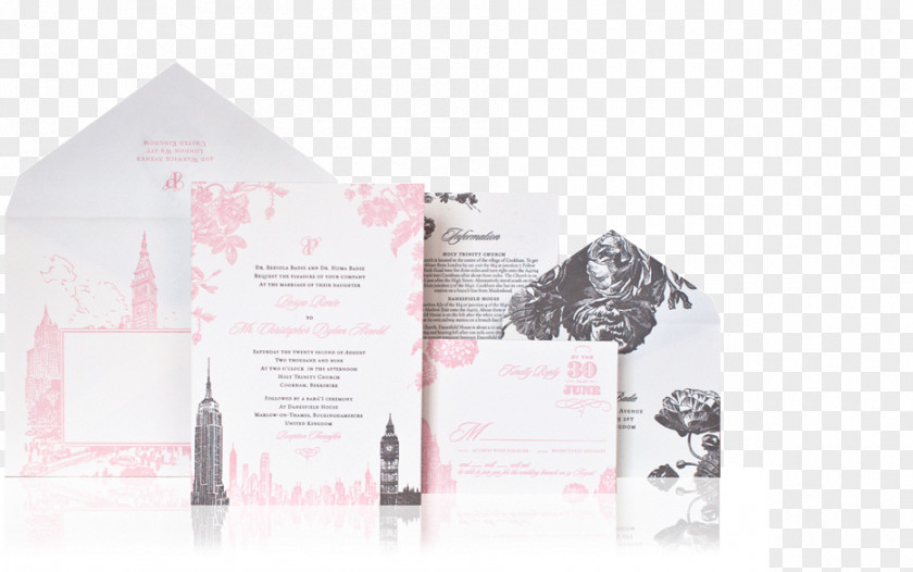 Rose Wedding Invitations Invitation Atelier Isabey Paper PNG