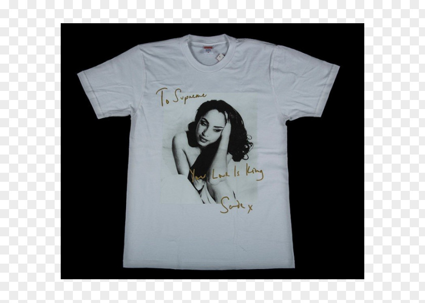 T-shirt Supreme Love Deluxe World Tour Sade PNG