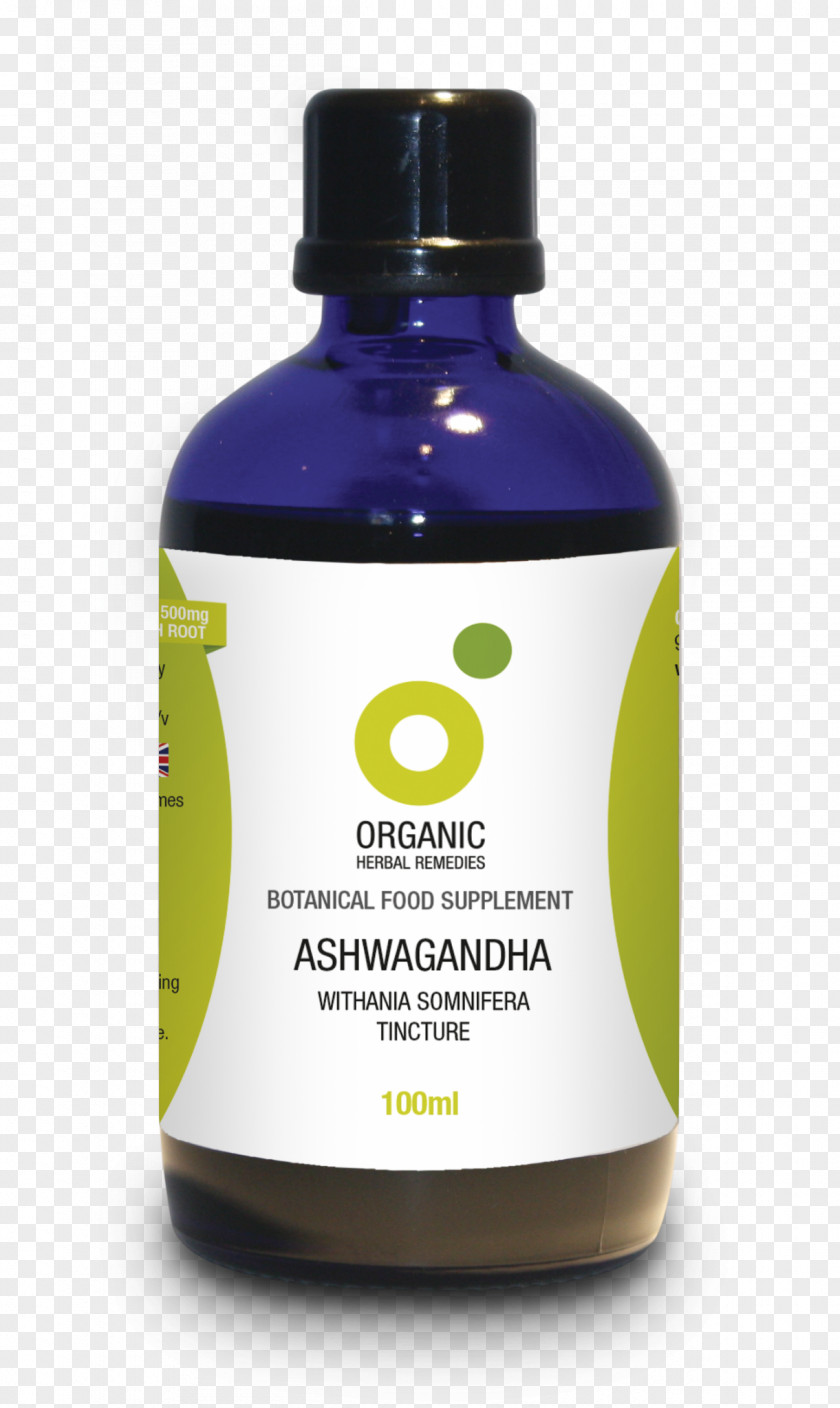 Ashwagandha Dietary Supplement Milk Thistle Tincture Goldenseal PNG