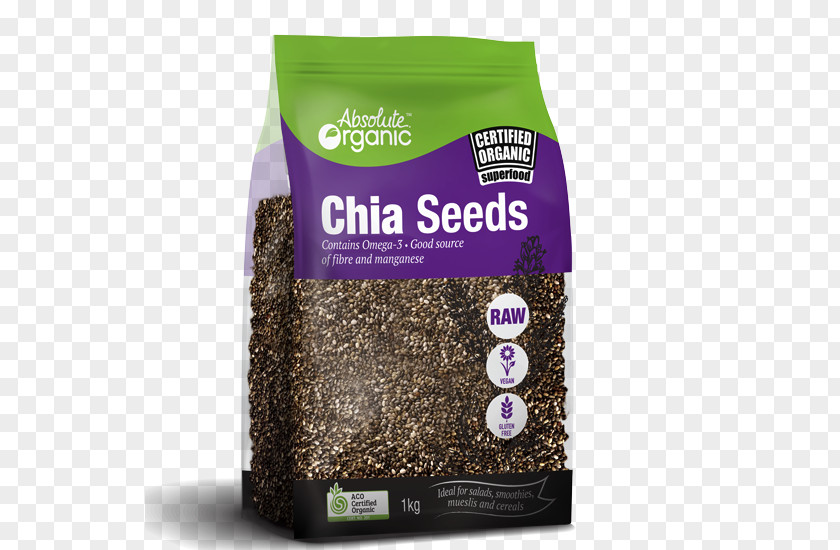 Australia Organic Food Chia Seed PNG