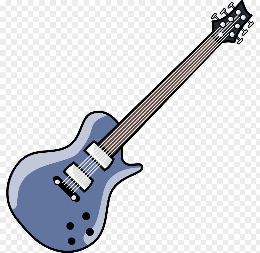 Bass Guitar Electric Clip Art Image PNG