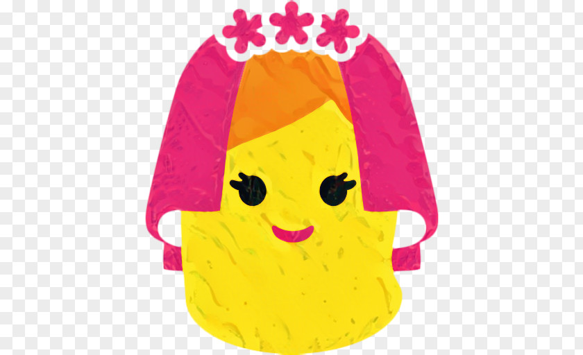 Costume Magenta Smiley Emoji PNG