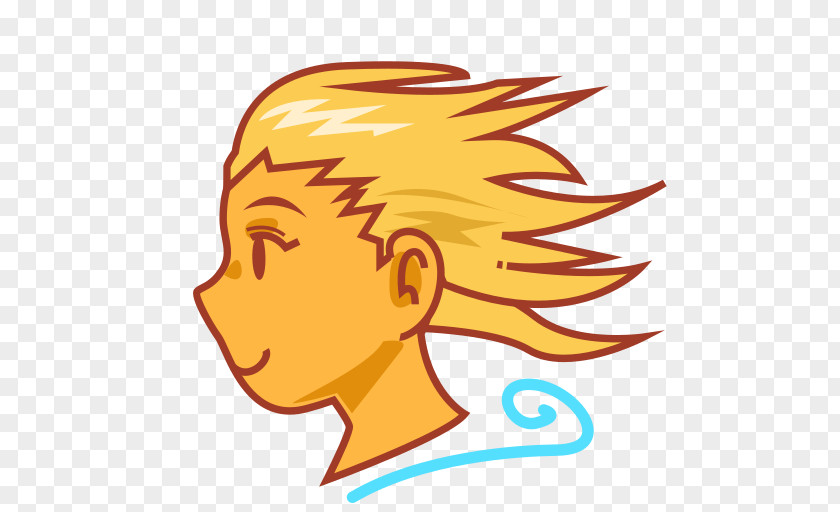Emoji Wind Sticker Facial Hair Clip Art PNG