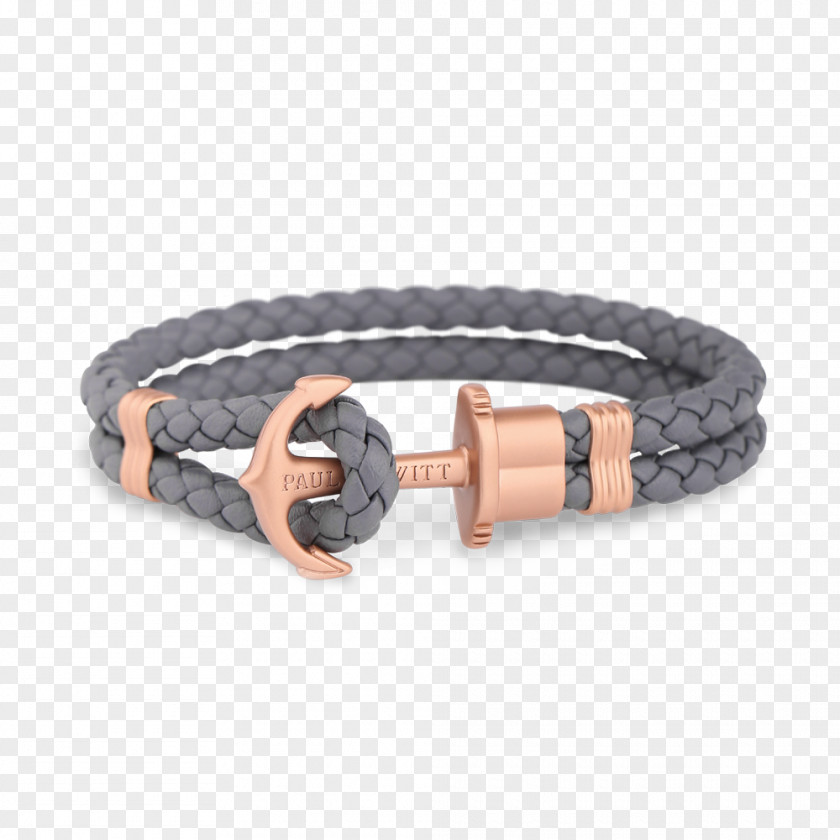 Jewellery Bracelet Leather Anchor Gold PNG