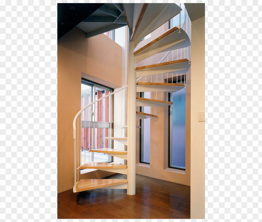 Stairs Shelf Bookcase Daylighting PNG