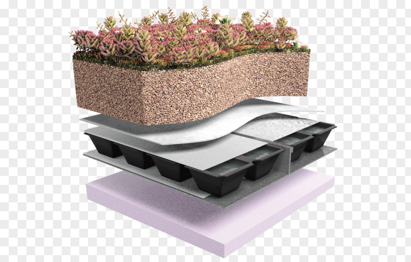 Green Roof Waterproofing Plastic Drainage PNG