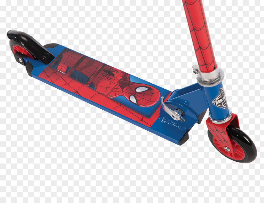 Huffy Beverage Holder Marvel Ultimate Spider-Man Boys' 2-Wheel Inline Scooter By Kick Pulse Scooters PNG