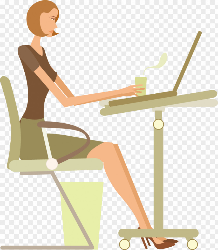 Woman Office Vector Elements Career Stock Photography Clip Art PNG
