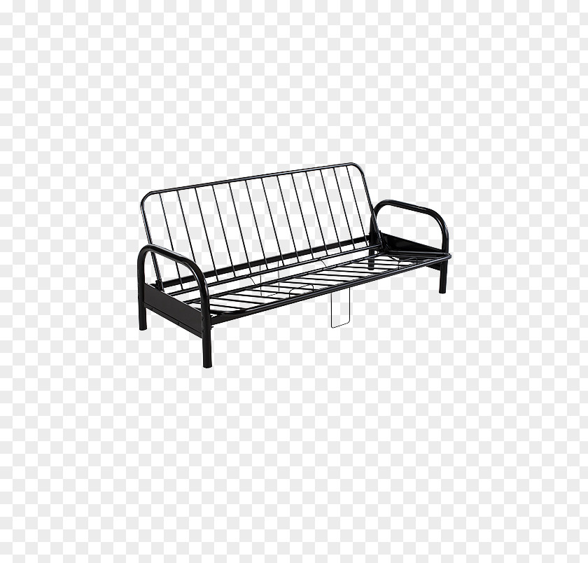 Bed Futon Couch Frame Metal PNG