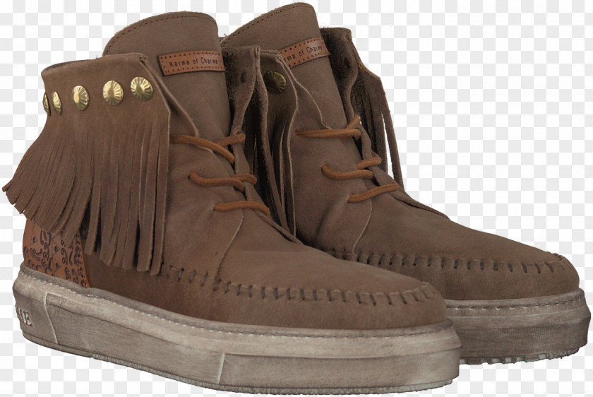 Boot Snow Suede Shoe Walking PNG