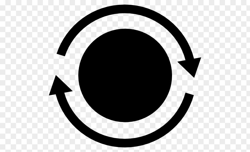 Circle Earth Arrow Symbol PNG