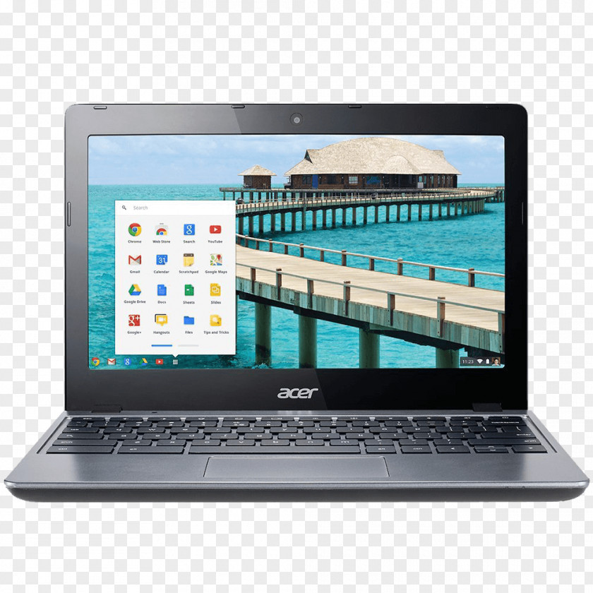 Laptop Acer Chromebook C720 Google Chrome PNG