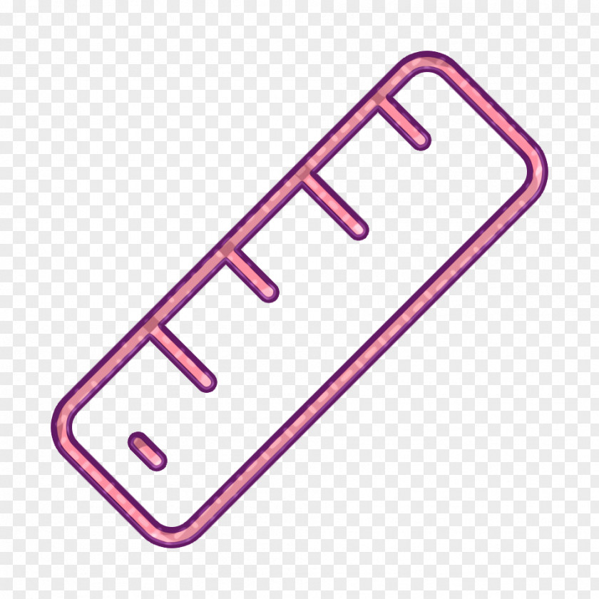 Ruler Icon Graphic Design PNG