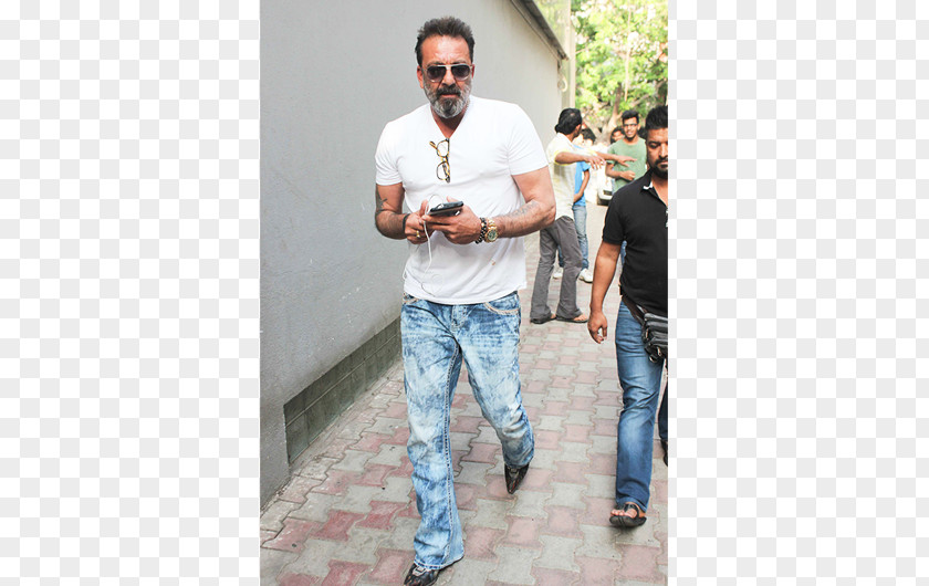 Sanjay Dutt Jeans T-shirt Mumbai Denim Lehren PNG