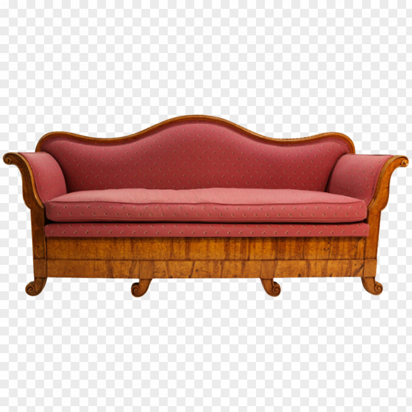 Table Couch Biedermeier Furniture Sofa Bed PNG