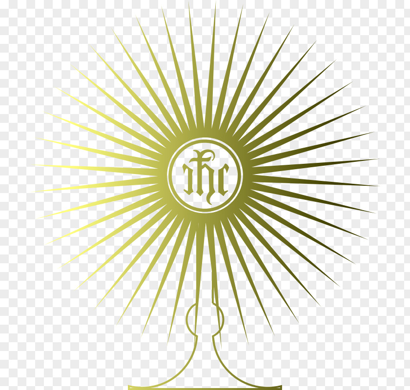 Monstrance Eucharist Benediction Clip Art PNG