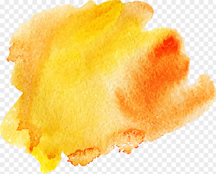 Watercolor Stain Painting Clip Art PNG