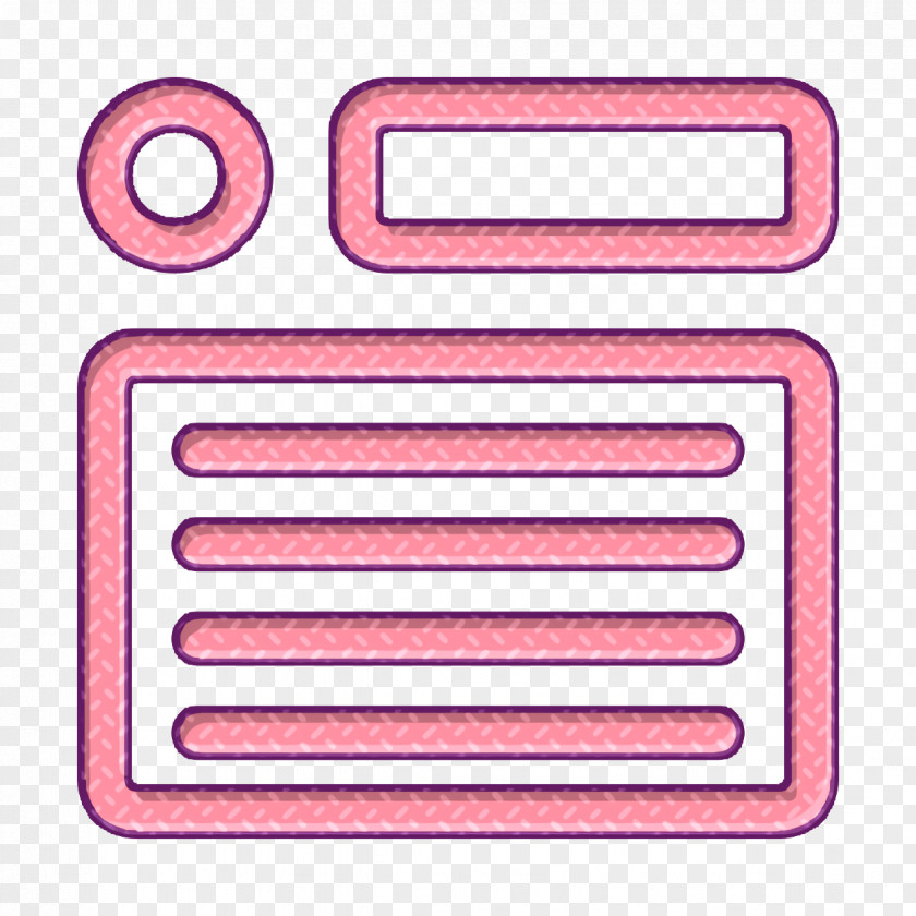 Wireframe Icon Ui PNG