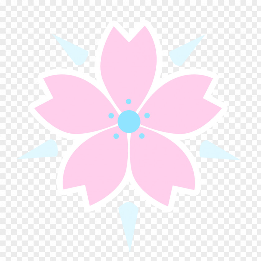 Cherry Blossom Flower Floral Design Petal Pattern PNG