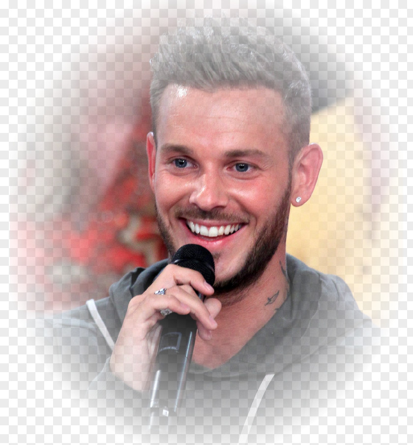 Moustache M. Pokora Microphone Beard Tooth PNG