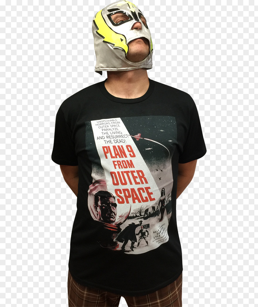 Outer Space Plan 9 T-shirt Film Poster Art PNG