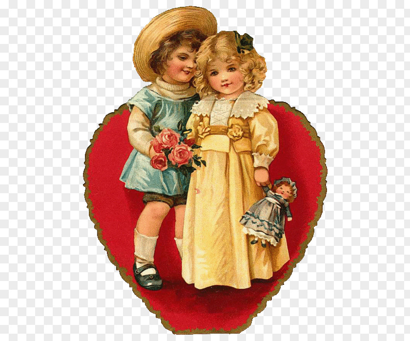 Valentine's Day Paper Greeting & Note Cards Victorian Era Clip Art PNG