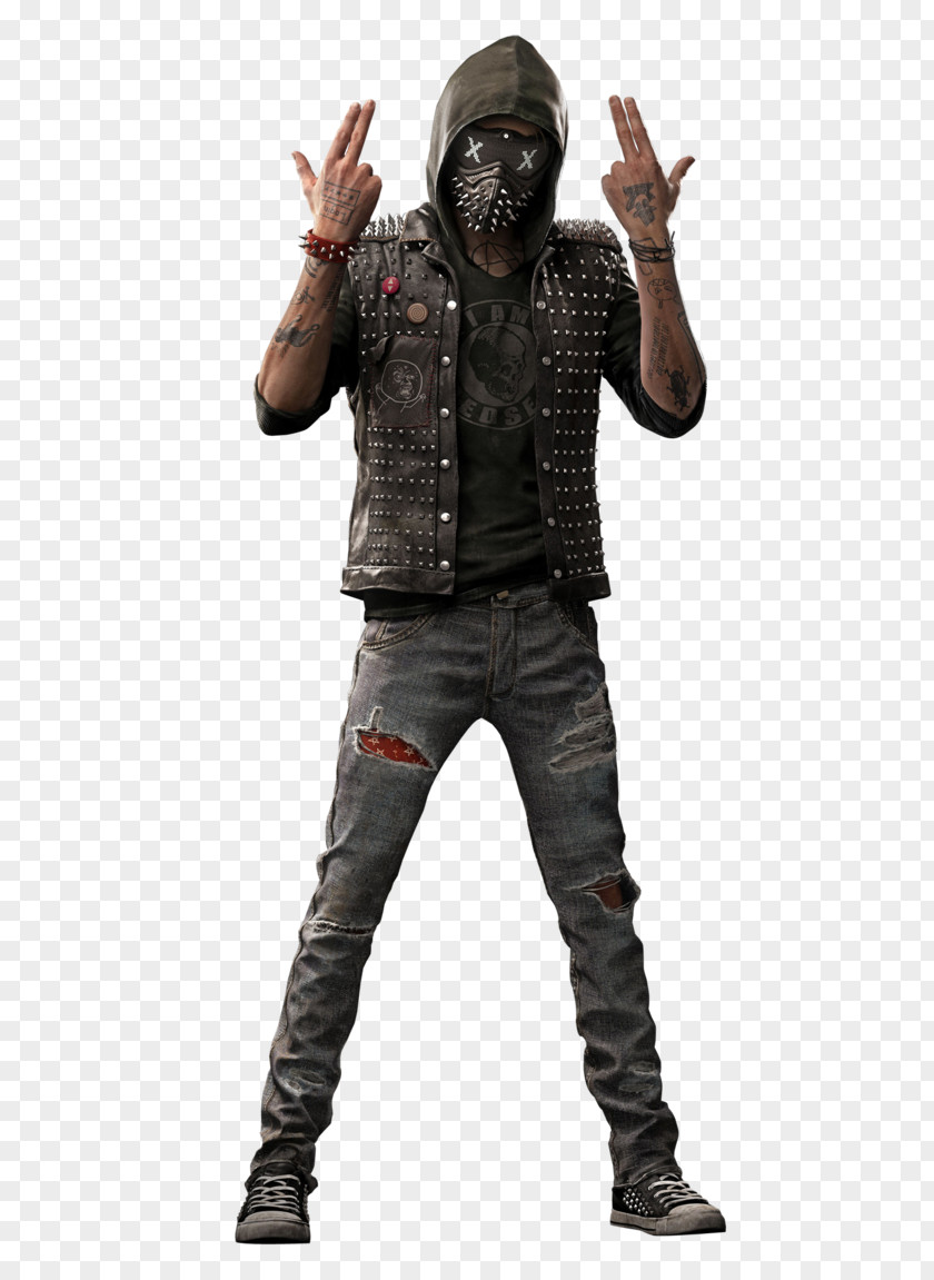 Watch Dogs 2 Halloween Costume Xbox One PNG