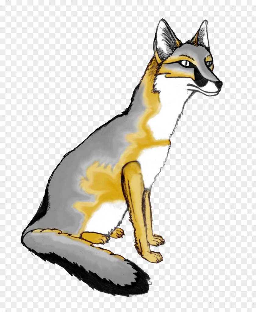Cat Red Fox Whiskers Tail Clip Art PNG