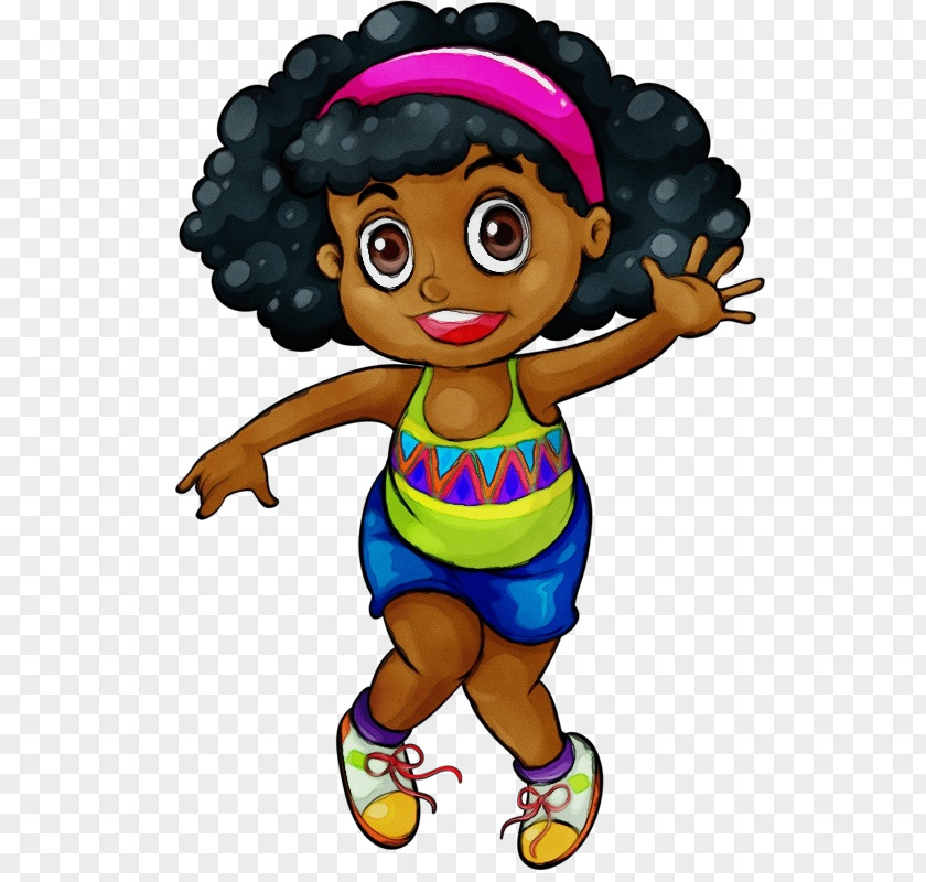 Fictional Character Animation Cartoon Clip Art Animated Afro PNG