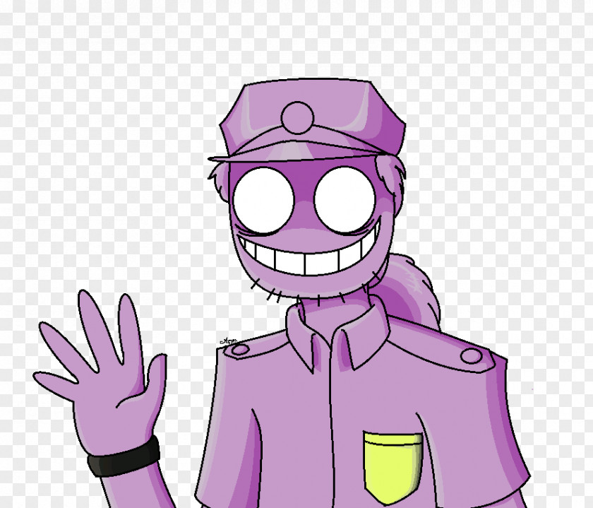 Five Nights At Freddy's 2 Purple Man Character Download PNG