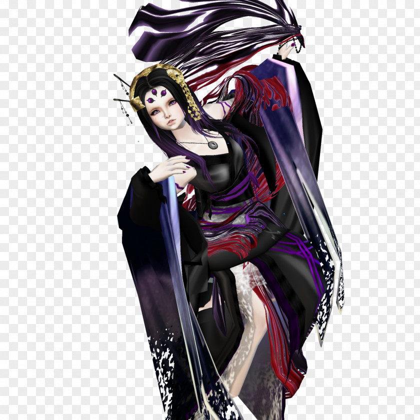 IMVU Woman Character Vampire Female PNG