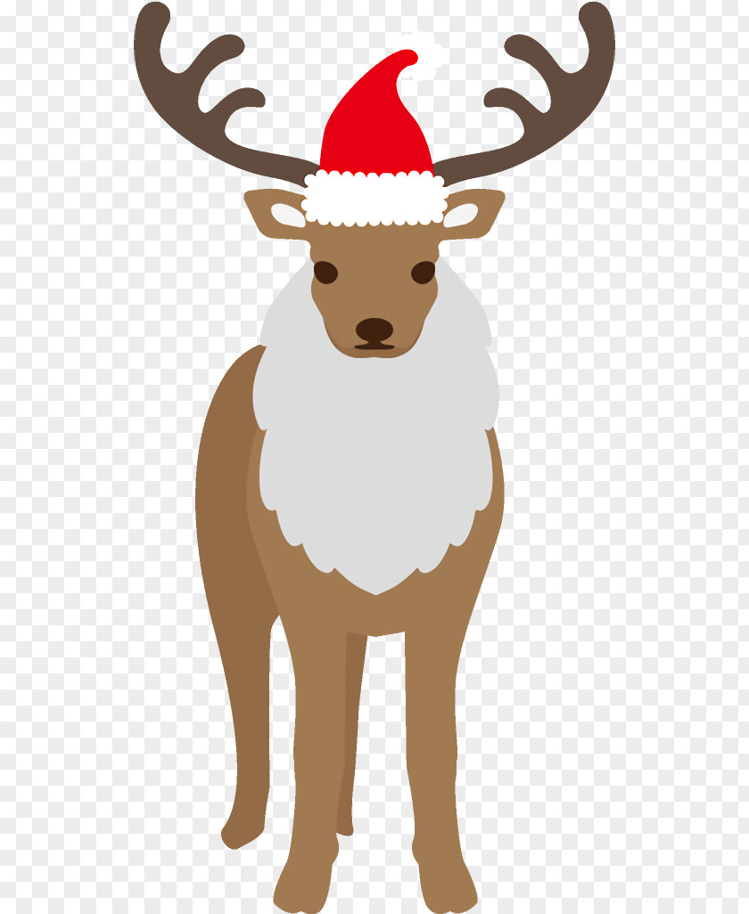 Moose Wildlife Reindeer Christmas PNG