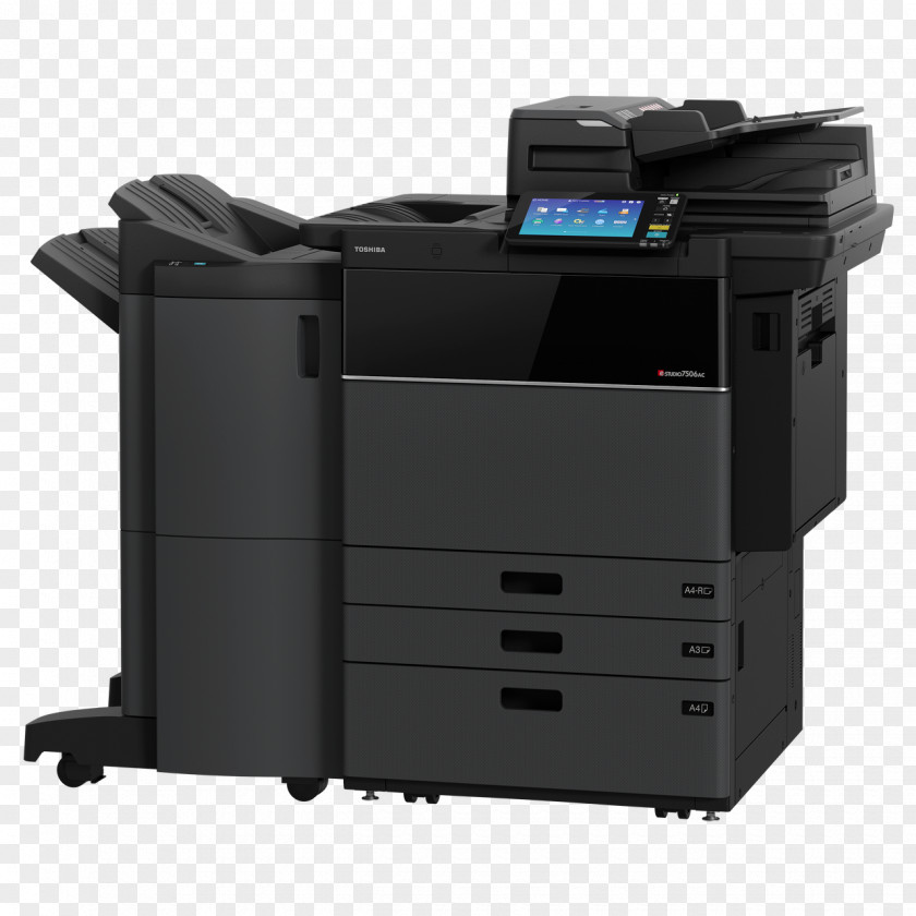 Printer Photocopier Multi-function Toshiba Paper PNG