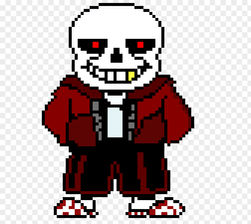 Sans Undertale Pixel Art Sprite PNG