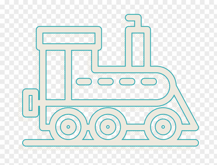 Baby Shower Icon Train Toy PNG
