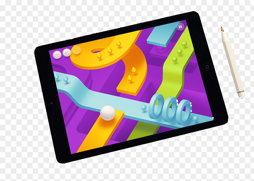 FIG Tablet IOS Dribbble Arcade Game Video User Interface PNG