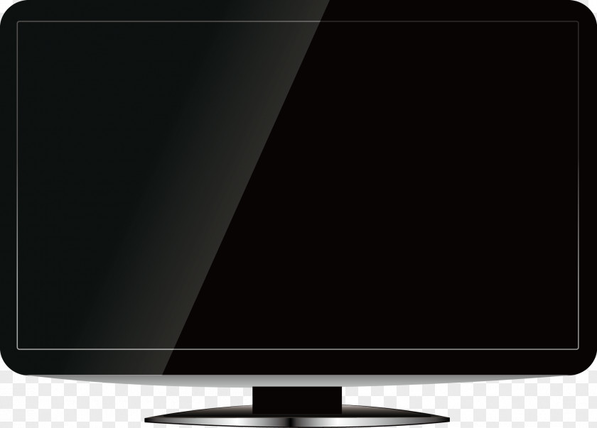 LCD TV Vector Television Set Computer Monitor PNG