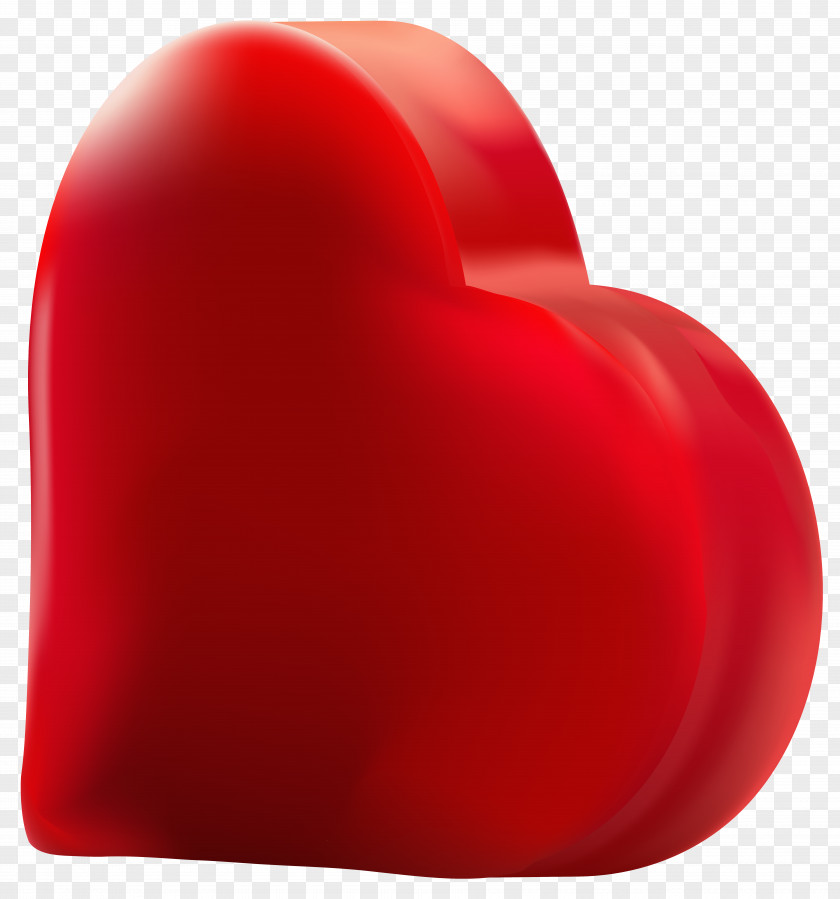 Red Heart Transparent Clip Art Image PNG