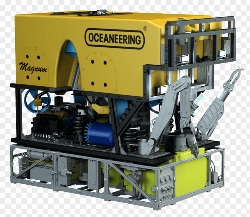 ROV Remotely Operated Underwater Vehicle Oceaneering International Subsea Blowout Preventer Engineering PNG