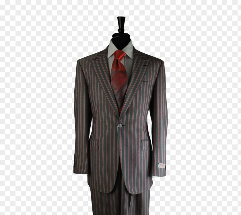 Suit Tuxedo Pin Stripes Blazer PNG