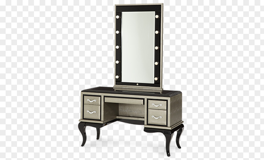 Table Bedside Tables Bedroom Vanity Mirror PNG