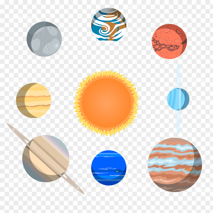 Vector Solar System Earth Clip Art PNG